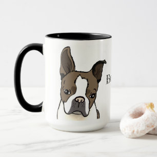 Boston Terrier Anpassade Mugg