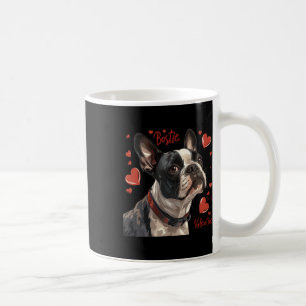 Boston Terrier är min Valentine söta husdjurs hund Kaffemugg