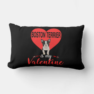 Boston Terrier är mina hjärtans gåvor Lumbarkudde