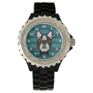 Boston Terrier Armbandsur