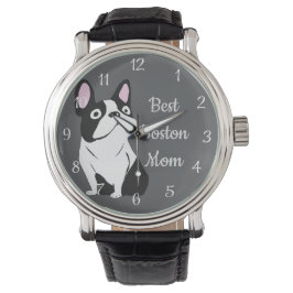 Boston terrier armbandsur