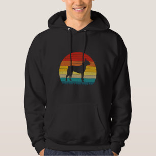 Boston Terrier Art Boston Terrier Kärlek Boston Te Hoodie
