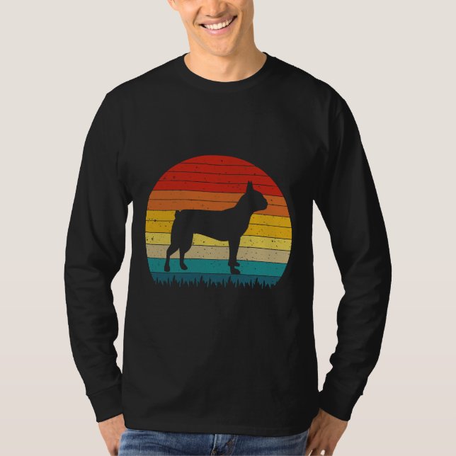 Boston Terrier Art Boston Terrier Kärlek Boston Te T Shirt (Framsida)