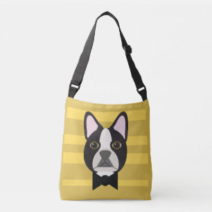Boston Terrier Axelväska