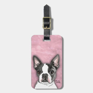 Boston Terrier Bagagebricka
