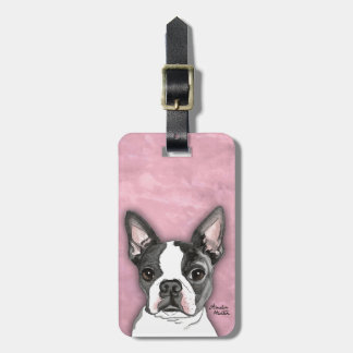 Boston Terrier Bagagebricka