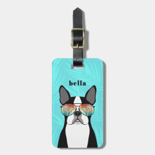Boston Terrier Bagagebrickor