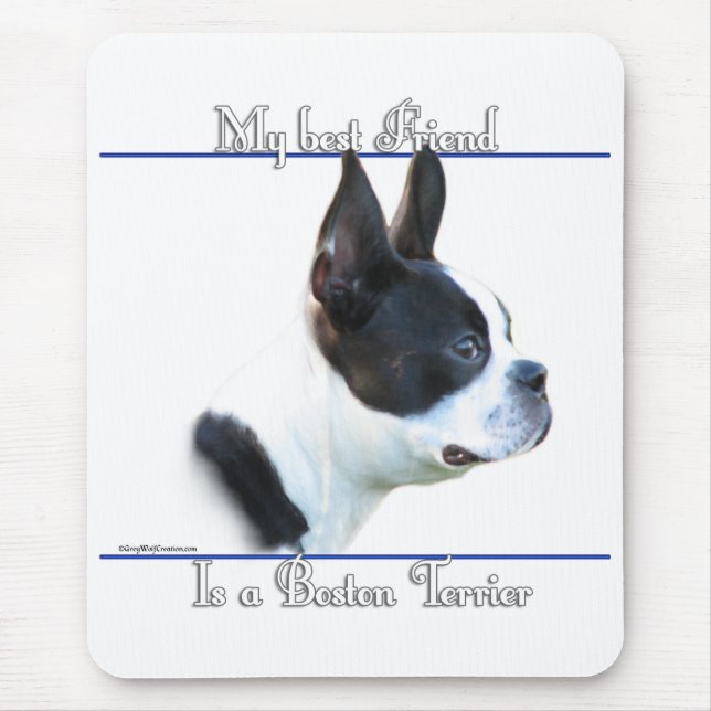 Boston Terrier Best Friend 2 Musmatta (Framsidan)