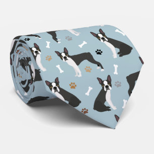 Boston Terrier Bones och Tass Slips