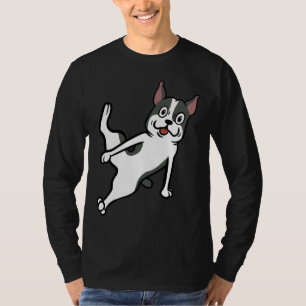 Boston Terrier Breakdance Move T Shirt