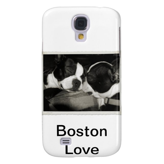 Boston terrier Case-Mate samsung galaxy skal (Baksidan)