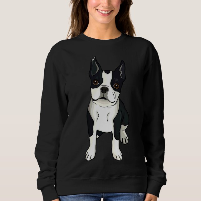 Boston Terrier Classic T Shirt (Framsida)
