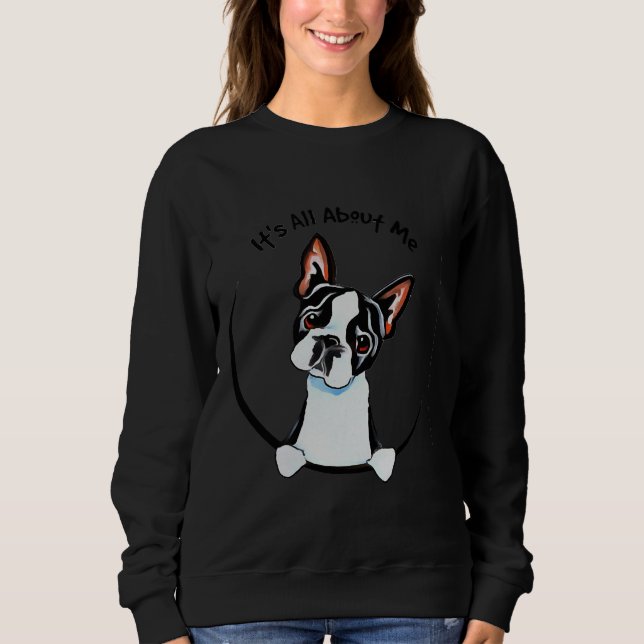 Boston Terrier Cute for Boston Terrier Hund aveln T Shirt (Framsida)