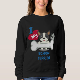 Boston Terrier Cute Hund Idea Funny Dogs T Shirt