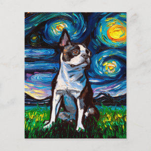 Boston Terrier-design Ideal gåva för födelsedag