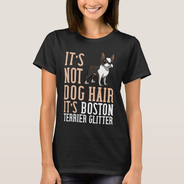 Boston Terrier Dog Puppies Owner Lover 1 T Shirt (Framsida)