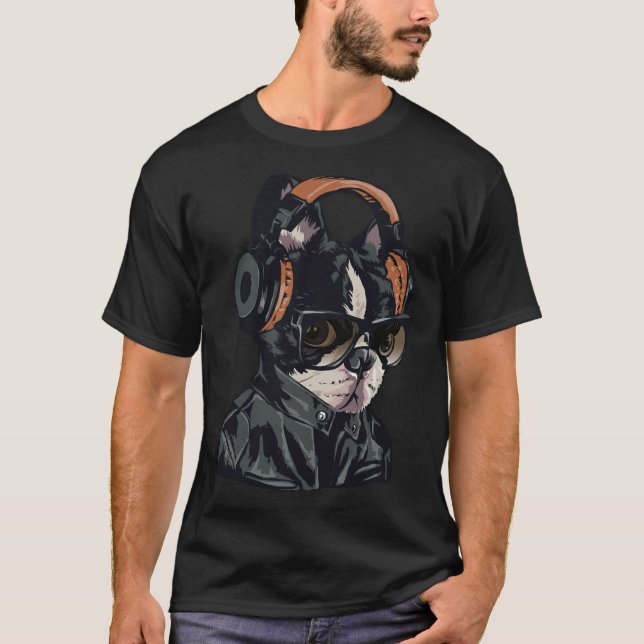 Boston Terrier Essential T Shirt (Framsida)