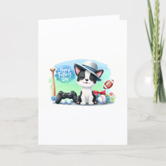 Boston Terrier fadersdags kort