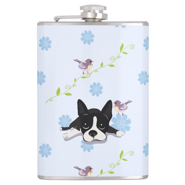Boston Terrier Fickplunta (Framsidan)