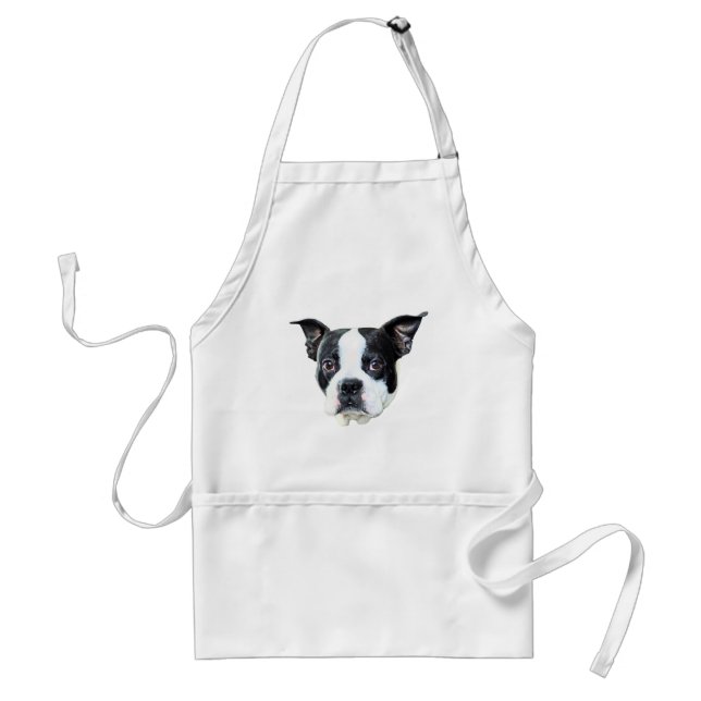 Boston Terrier Förkläde (Framsidan)