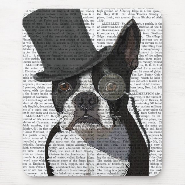 Boston Terrier, Formal Hound and Hat Musmatta (Framsidan)