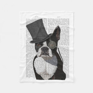 Boston Terrier, Formal Hound och Hat Fleecefilt