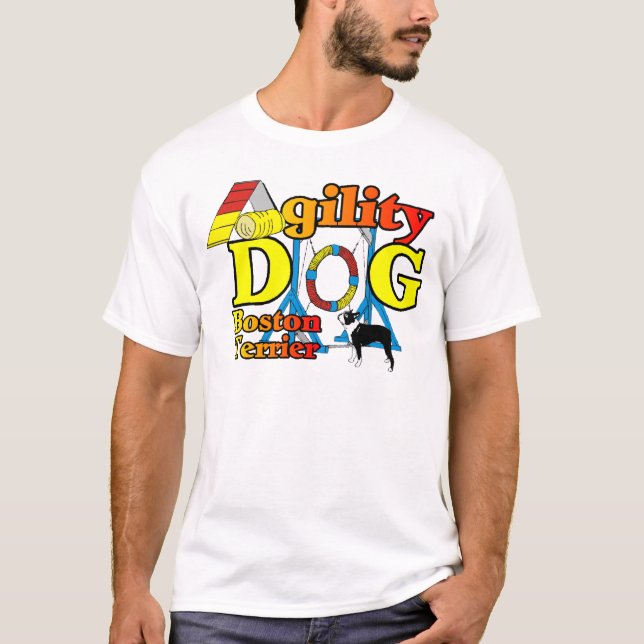 Boston Terrier-gåvor Tee Shirt (Framsida)