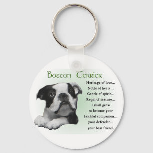 Boston Terrier Gifts Nyckelring