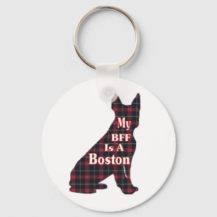Boston Terrier Gifts Nyckelring