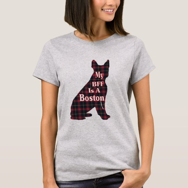 Boston Terrier Gifts T-Shirt (Framsida)