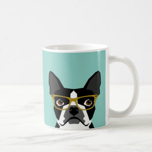 Boston Terrier Glass Mugg
