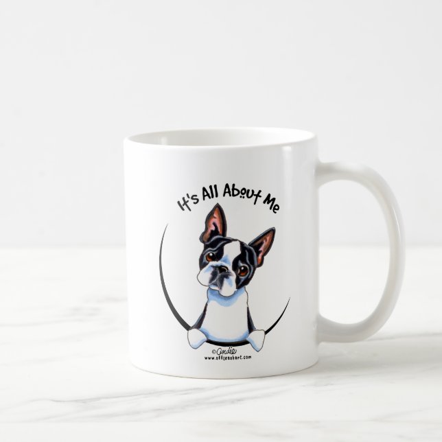 Boston Terrier har allt om mig Kaffemugg (Höger)