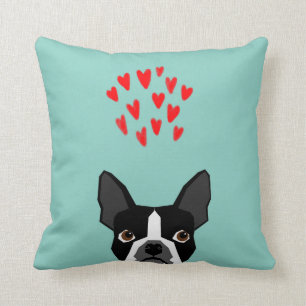 Boston Terrier - Hearts, Cute Rolig hund Cute Vale Kudde