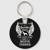 Boston Terrier Hund Guardian Angel