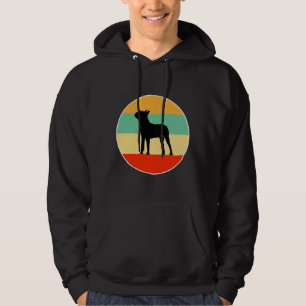 Boston Terrier Hund Mamma Kärlek R Hoodie