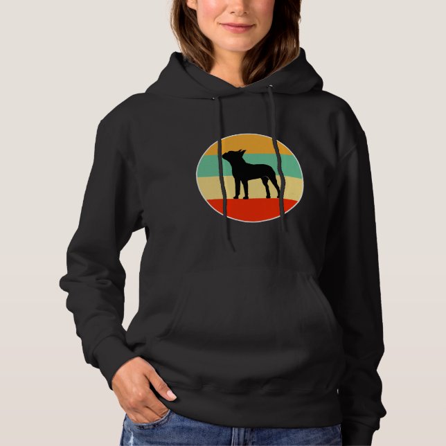 Boston Terrier Hund Mamma Kärlek R T Shirt (Framsida)