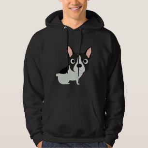 Boston Terrier Hund Puppy Hoodie