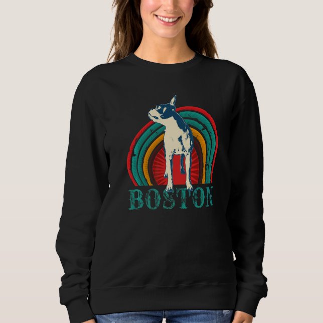 Boston Terrier Hundras  103 T Shirt (Framsida)