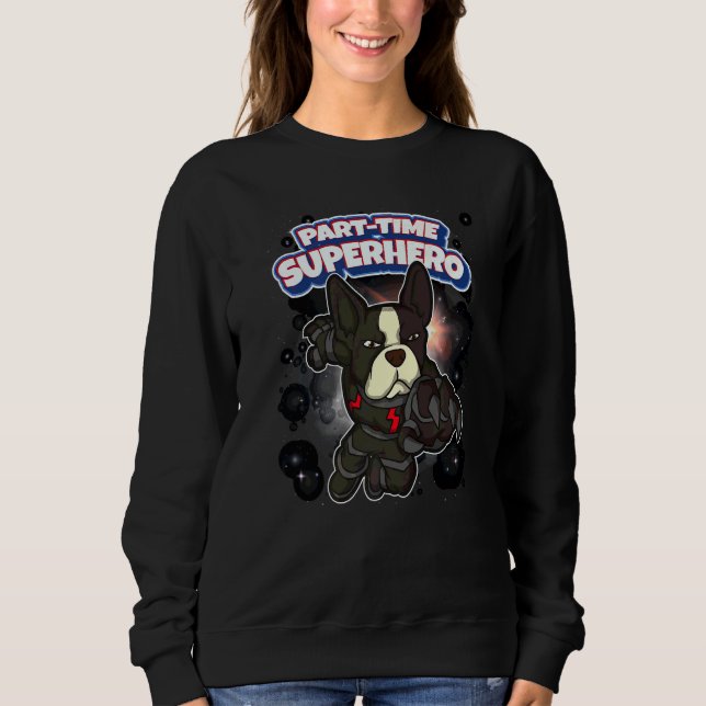 Boston Terrier Hundras  174 T Shirt (Framsida)