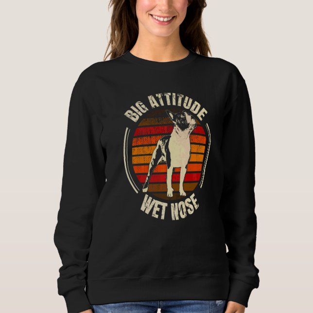 Boston Terrier Hundras  78 T Shirt (Framsida)