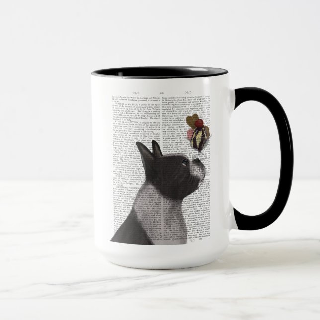 Boston Terrier Ice Cream Mugg (Höger)