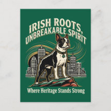 Boston Terrier irländskt kulturarv Pride