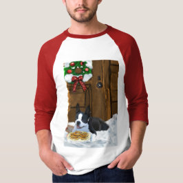 Boston Terrier-julgåvor Tee