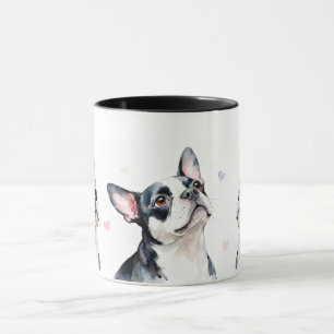 Boston Terrier Kaffe eller Te Mugg