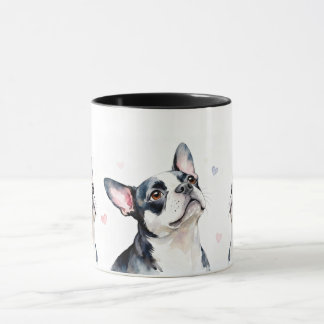Boston Terrier Kaffe eller Te Mugg
