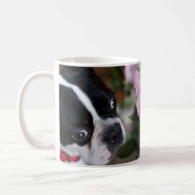 Boston terrier kaffemugg (Vänster)