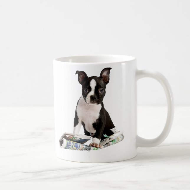 BOSTON TERRIER KAFFEMUGG (Höger)