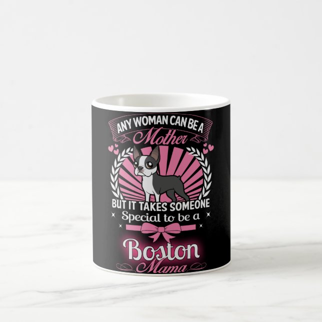 Boston Terrier Kaffemugg (Center)