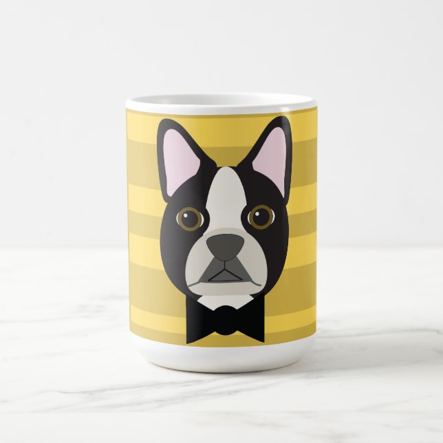 Boston Terrier Kaffemugg (Center)