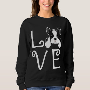 Boston Terrier Kärlek Relaxed Fit T Shirt